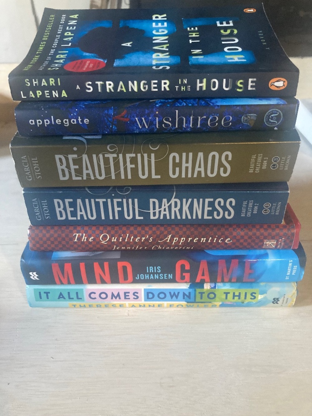7-Book Fiction Lot – Thrillers, Fantasy & Drama – Includes First Edition